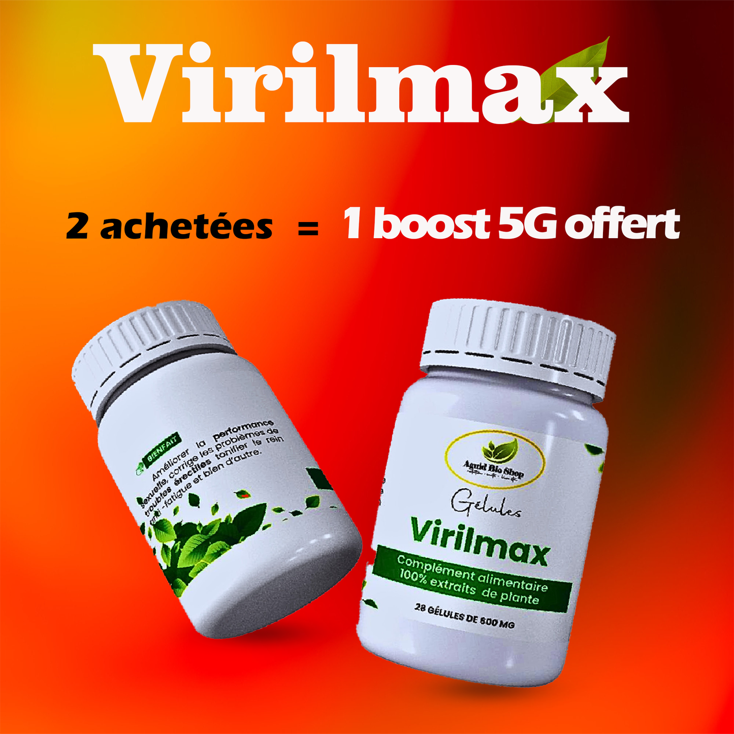 Complément Alimentaire : Virilmax Energy vitalité pour hommes